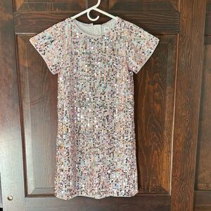 GAP Multicolor Sequin Kids Dress